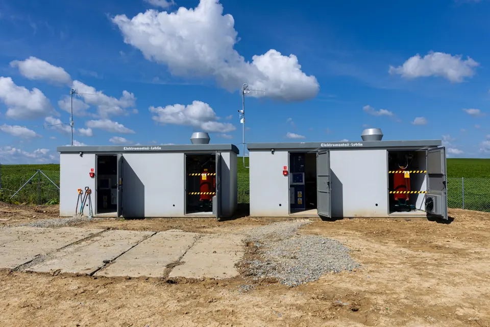 Urządzenia infrastruktury elektroenergetycznej — Miejsce Piastowe